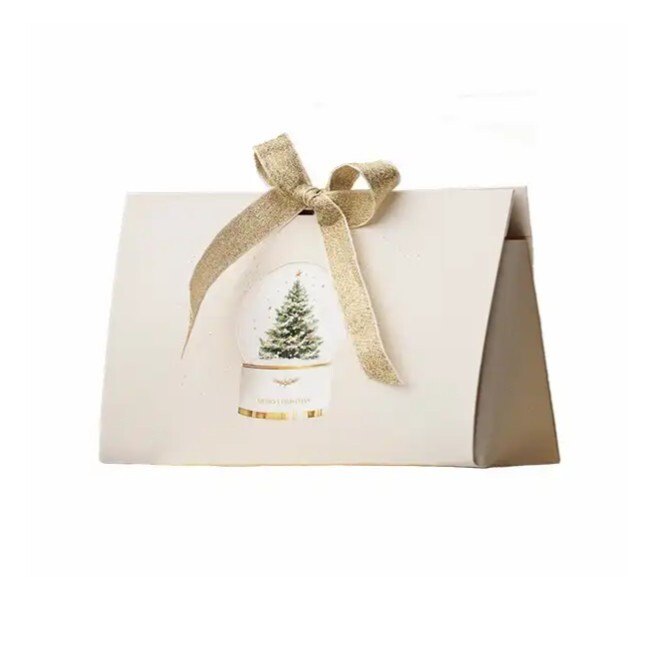 Gaveposer og Indpakning - Gaveæske med juletræ - Large - Billede 3