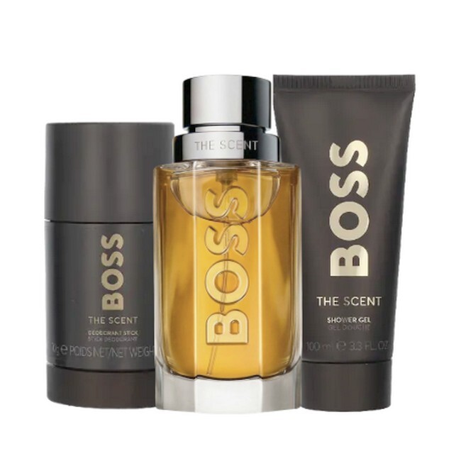Hugo Boss - The Scent Him Sæt - 100 ml Edt + Deo Stick + Showergel