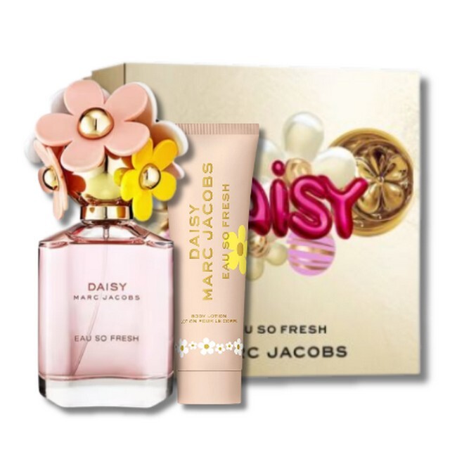 Marc Jacobs - Daisy Eau so fresh Gaveæske - 75 ml Edt + Body Lotion - Billede 2