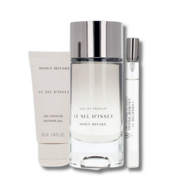 Issey Miyake - Le Sel D'Issey Eau de Parfum Gaveæske - 100 + 10 ml + Showergel - Billede 3