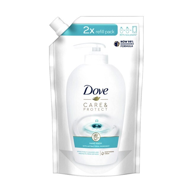 Dove - Care & Protect Håndsæbe Refill - 500 ml