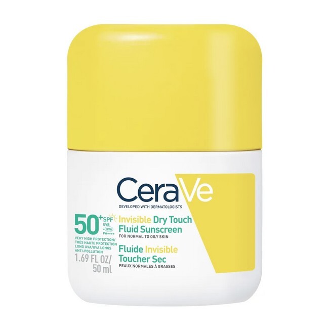 CeraVe Invisible Dry Touch Fluid Sunscreen SPF50+ 50 ml