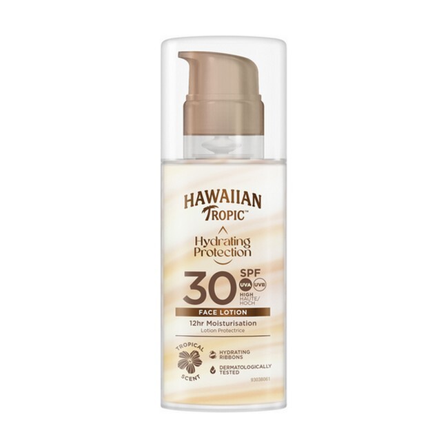 Hawaiian Tropic - Hydrating Protection Face Lotion SPF30 - 50 ml