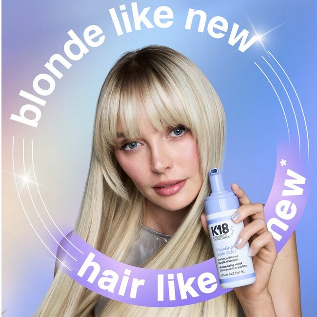 K18 - TripleBright Oxidation Defense Purple Shampoo - 125 ml - Billede 4