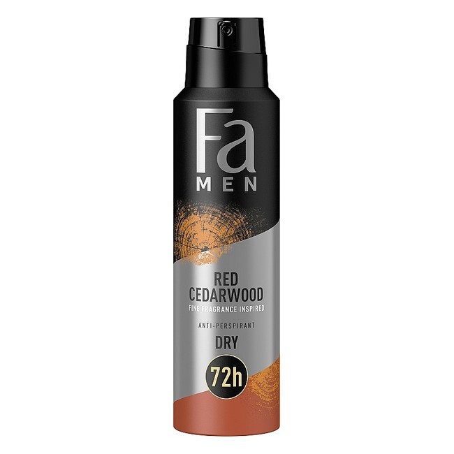 FA - Red Cedarwood Men Deodorant Spray - 150 ml