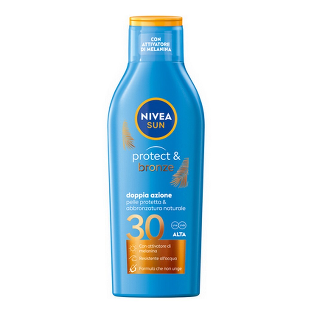 Nivea - Sun Lotion Protect & Bronze SPF30 - 200 ml - DKK 99 - Spar 28%
