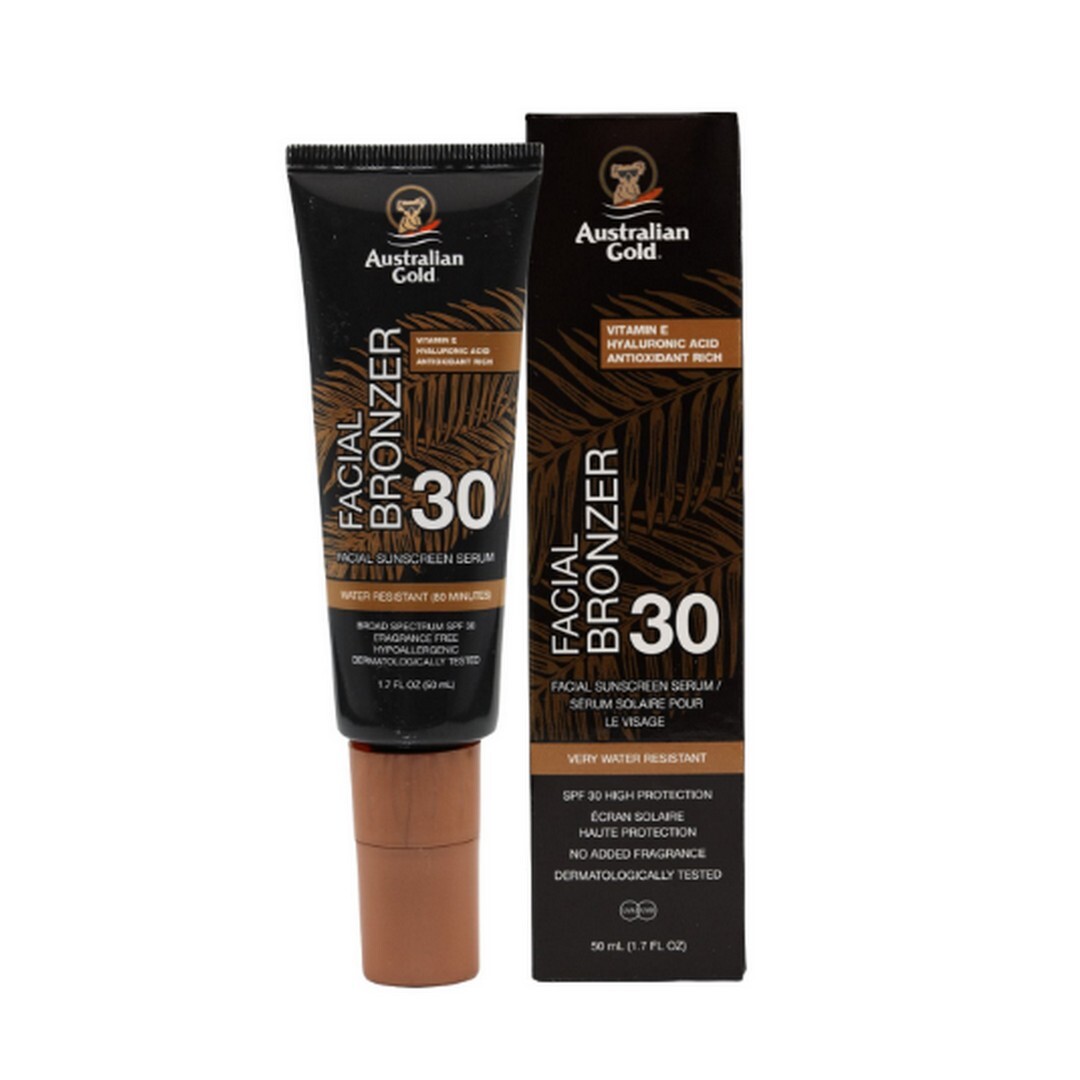 Australian Gold - Facial Serum Bronzer SPF30 - 50 ml Australian Gold - Facial Serum Bronzer SPF30 - 50 ml