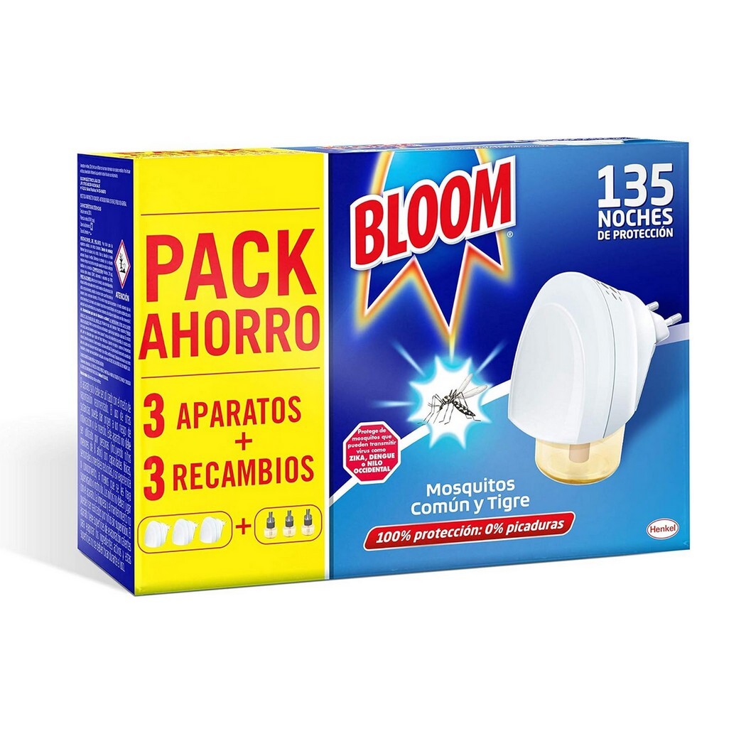 Bloom - Elektrisk Myggeskræmmer + 3 Refills Bloom - Elektrisk Myggeskræmmer + 3 Refills
