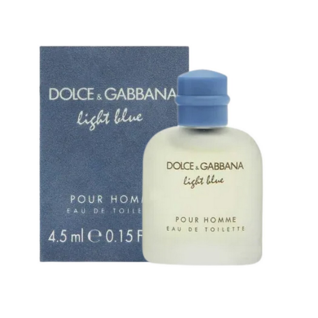 Dolce & Gabbana - Light Blue Homme Mini - 4,5 ml Dolce & Gabbana - Light Blue Homme Mini - 4,5 ml