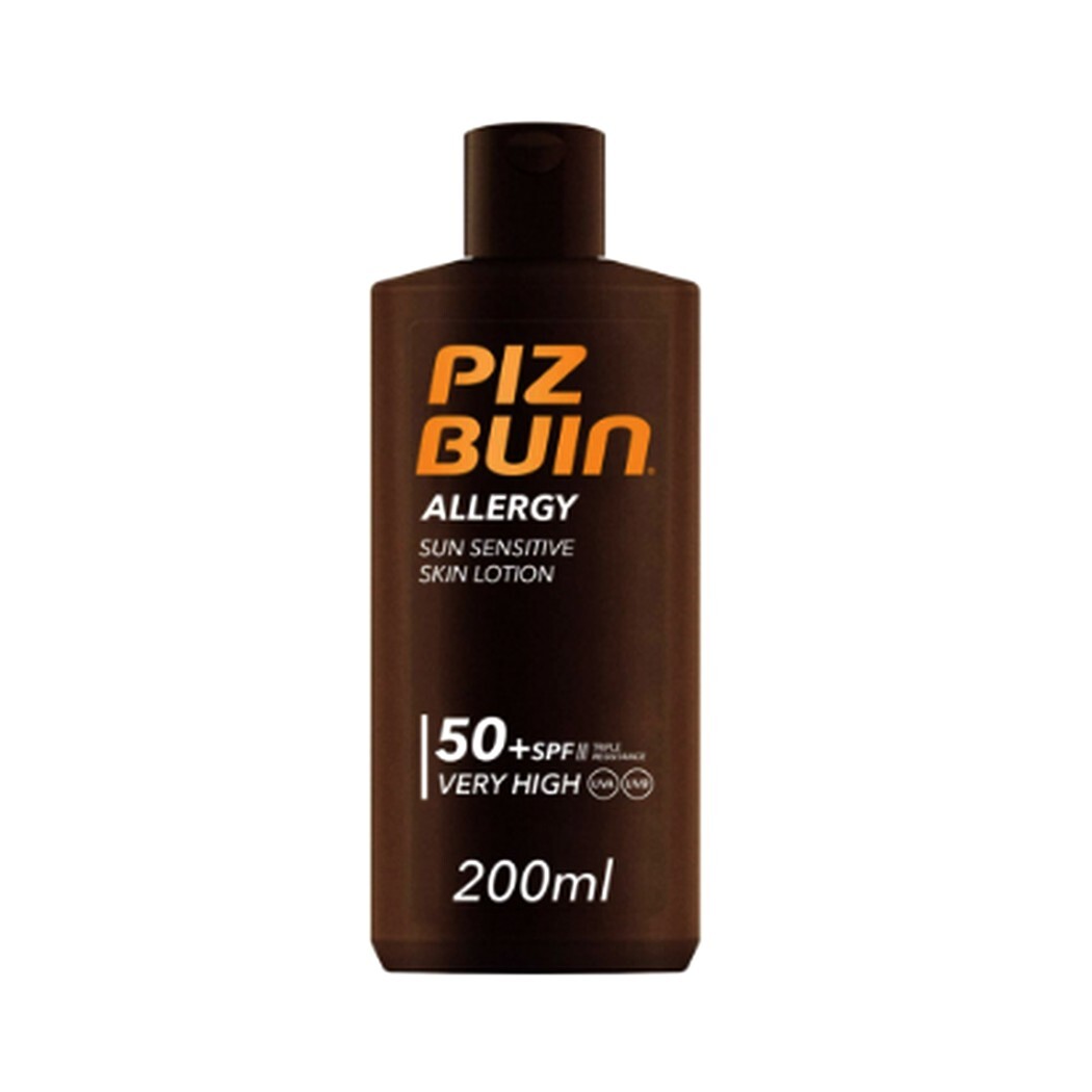 Piz Buin - Allergy Sun Sensitive Skin Lotion SPF 50 - 200 ml - DKK 99 - Spar 49%