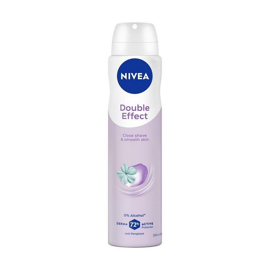Nivea - Double Effect 72H Deodorant Spray - 200 ml