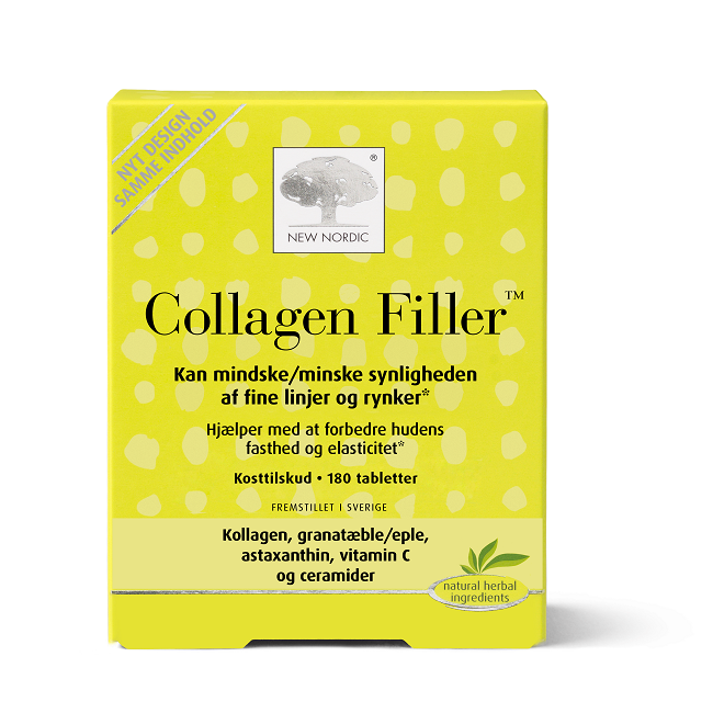 SkinCare - Collagen Filler Kosttilskud - 180 Tabletter thumbnail