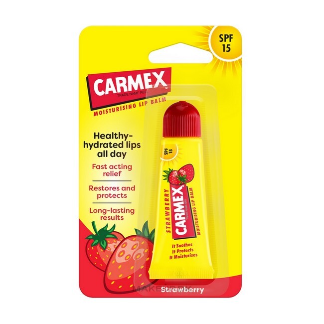 Carmex - Lip Balm Strawberry Tube - 10 g - Billede 3