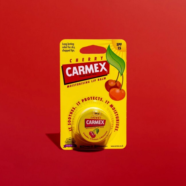 Carmex - Lip Balm Cherry Krukke - 7,5 g - Billede 2