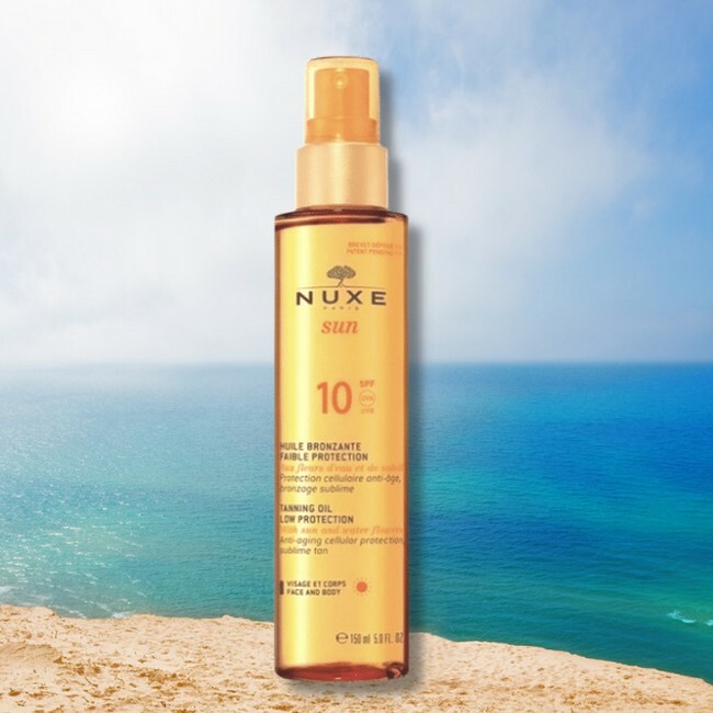 Nuxe - Sun Tanning Oil Face & Body SPF10 - 150 ml
