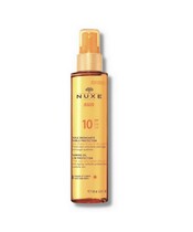 Nuxe - Sun Tanning Oil Face & Body SPF10 - 150 ml - Billede 1