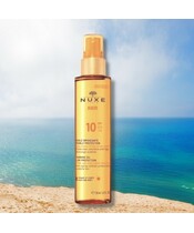 Nuxe - Sun Tanning Oil Face & Body SPF10 - 150 ml - Billede 2