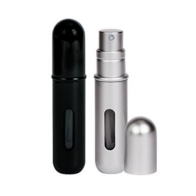 PressIt - Perfume Refill Duo - Black & Silver