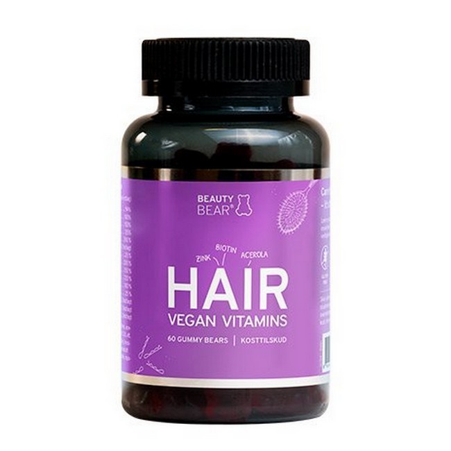 Beauty Bear - HAIR Vitamins Gummies 60 Stk