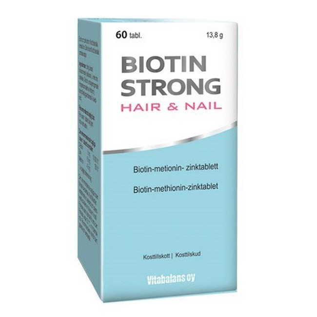 Biotin - Biotin Strong Hair & Nail - 60 Stk