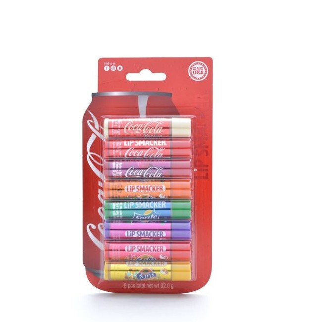 Lip Smacker - Coca Cola Party Pack - 8 Stk