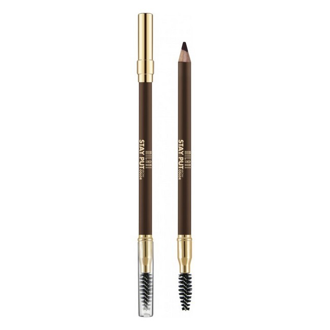 Milani Cosmetics - Stay Put Brow Pomade Pencil - Medium Brown