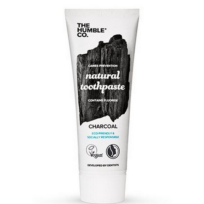 The Humble Co - Tandpasta Charcoal - 75 ml