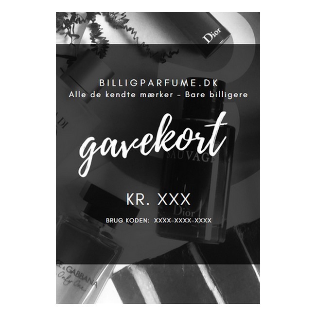 Gavekort - Kr 1000 - Med Gratis Parfume & Gavepose