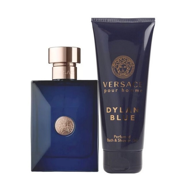 Versace - Dylan Blue Sæt - 30 ml Edt - Showergel
