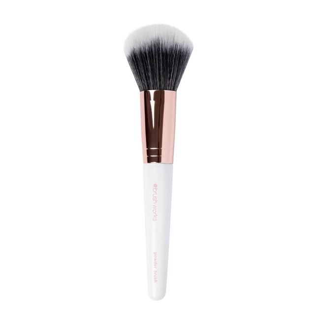 BrushWorks - Makeup Powder Brush Pink & Gold