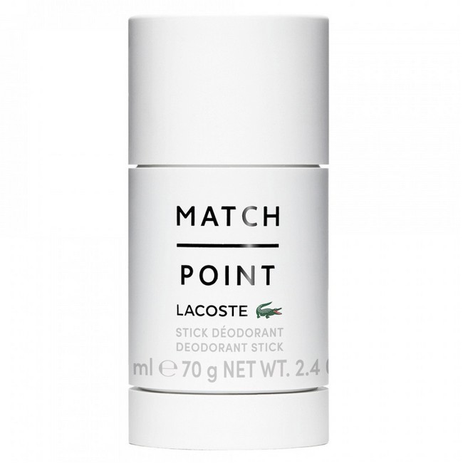 kontakt hvorfor klarhed Lacoste Match Point Deodorant Stick 75g - Tilbud