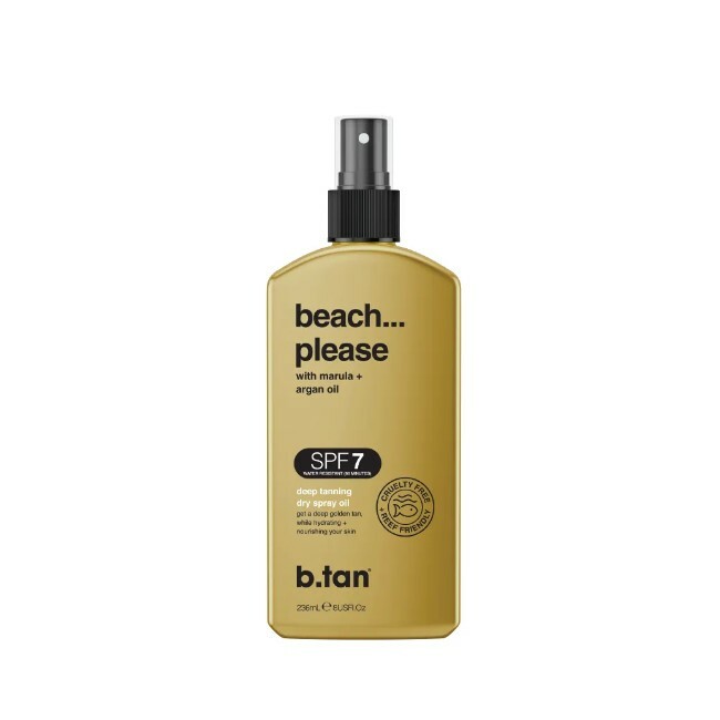 b.tan - Beach Please SPF 7 Tanning Oil - 236 ml