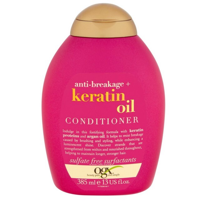 Køb Ogx Keratin Oil Conditioner 385 ml BilligParfume.dk
