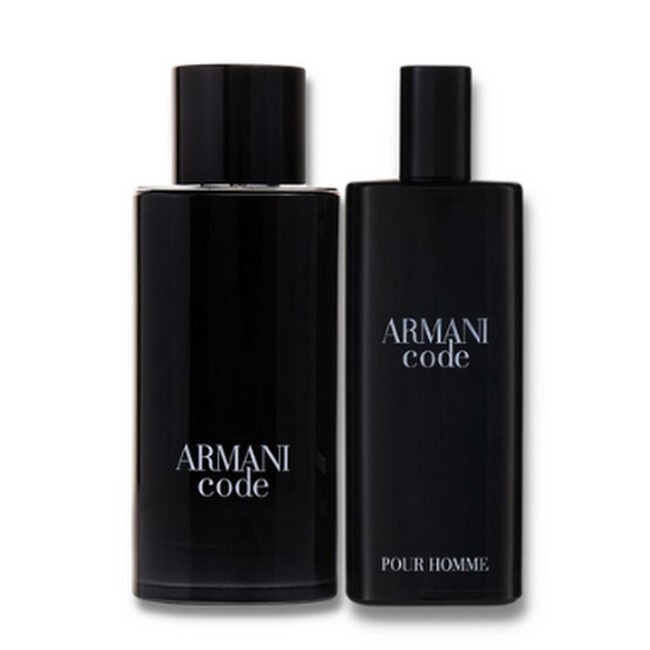 Giorgio Armani - Code Eau de Toilette Sæt - 50 ml Edt & Travel Spray 15 ml