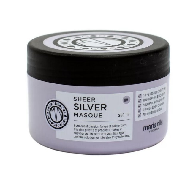 Maria Nila - Sheer Silver Masque - Hårkur - 250 ml 