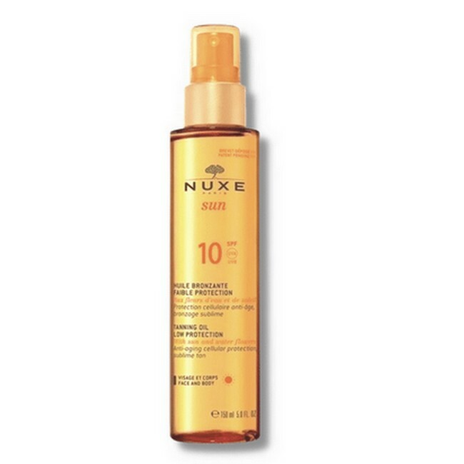 Nuxe - Sun Tanning Oil Face & Body SPF10 - 150 ml