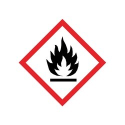 Faremærke ikon brandfarlig