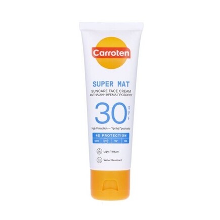 Carroten - Super Mat Suncare Face Cream SPF 30 - 50 ml