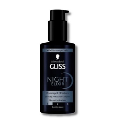 Schwarzkopf - Gliss Night Elixir Overnight Moisture - 100 ml