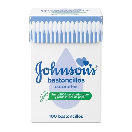 Johnsons - Cotton Buds 100% Bomuldsvatpinde - 100 Stk