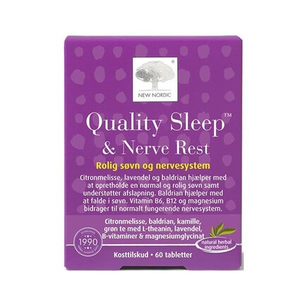 New Nordic - Quality Sleep & Nerve Rest - 60 Tabs