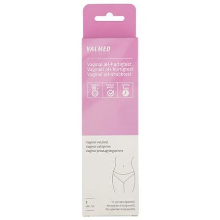 Valmed - Vaginal Ph Hurtigtest Hjemmetest