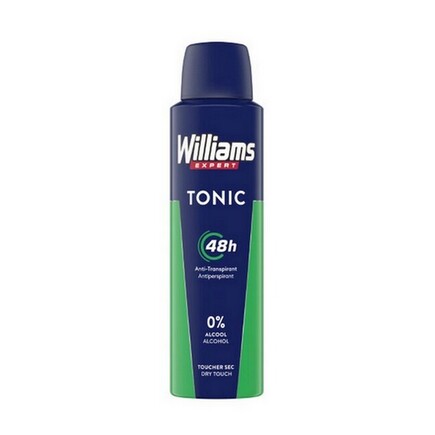 Williams - Expert Tonic 48H Anti Transparent Deo Spray - 150 ml