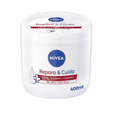 Nivea - Repair & Care Body Cream Glycerin & Vitamin E - 400 ml