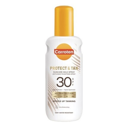 Carroten - Protect & Tan Tanning Milk Spray SPF30 - 200 ml