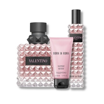 Valentino - Donna Born In Roma Sæt - 100 ml + 15 ml + Body Lotion