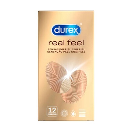 Durex - Real Feel Kondomer - 12 Stk.