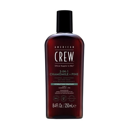 American Crew - Hair & Body Shampoo 3 in 1 Chamomile + Pine - 250 ml