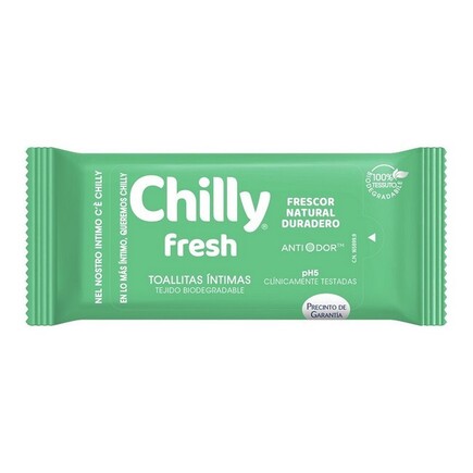 Chilly - Fresh Intimate Hygiene Wipes - 12 Stk