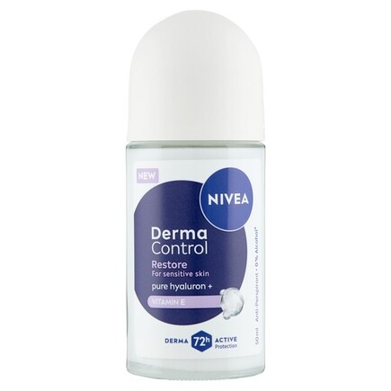 Nivea - Derma Control Restore Sensitive Deo Roll On 72H - 50 ml